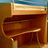 Cameretta a soppalco 2 letti