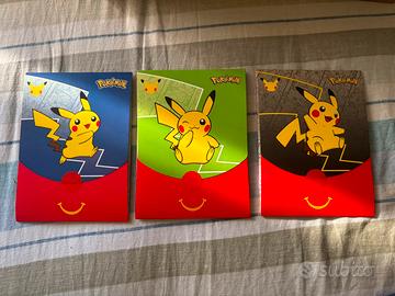 Bustine Pokémon 25° Anniversario Mcdonald