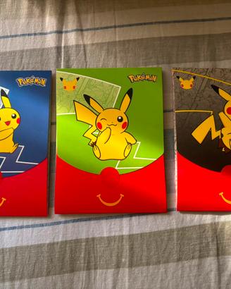 Bustine Pokémon 25° Anniversario Mcdonald