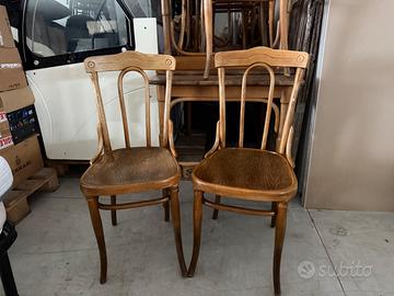 Sedie Thonet design bistrot in legno – 15 pezzi