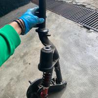 forcella ape con ammortizzatore della vespa