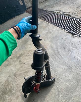 forcella ape con ammortizzatore della vespa