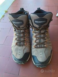 Merrel crosslander mid uomo-usate 1 volta