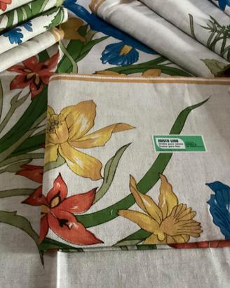 Canovacci misto lino 4 pz nuovi  - leggere