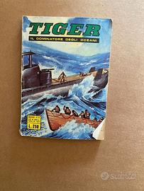 Fumetto TIGER IL DOMINATORE DEGLI OCEANI 1976