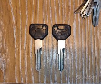 Chiavi nuove per Alfa Romeo storiche 75 90 Spider 