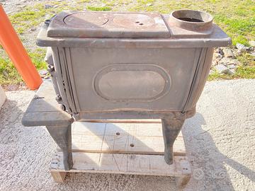 Stufa a legna in ghisa