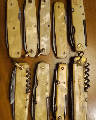 coltellini pubblicitari francesi antichi