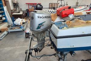 Motoscafo con motore Honda 24 cv 4 T