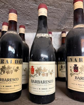 Vino barbaresco 1971/1974