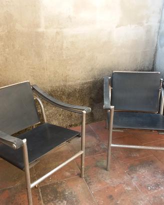 Poltrone design stile Le Corbusier LC1