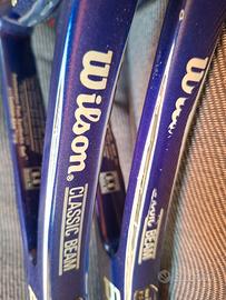 2 RACCHETTE DA TENNIS WILSON PRO STAFF JIM COURIER