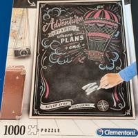 Puzzle 1000 pezzi lavagna CLEMENTONI 