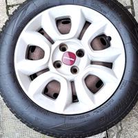 gomme 175/65 R15 e cerchi panda 