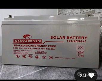 Batterie AGM 200 Ah nuove