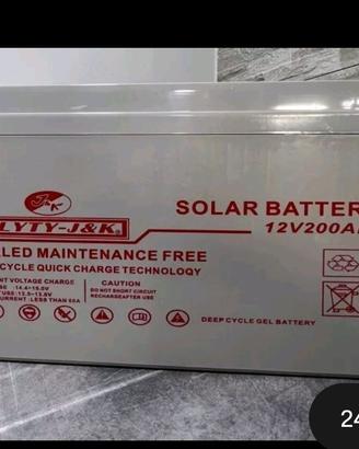 Batterie AGM 200 Ah nuove