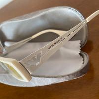 Occhiali Emporio Armani, bianchi, unisex, usati