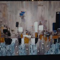 Tela dipinto moderna