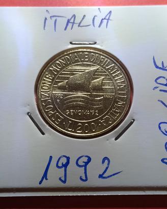 Italia 200 lire 1992