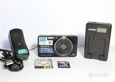 Sony Cybershot W570 Carl Zeiss 16Mp HD funzionante