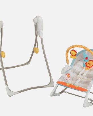 Sdraietta dondolo fisher price