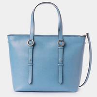 Borsa shopping Coccinelle pelle originale azzurro