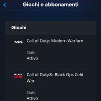 COD MW e COD cold war