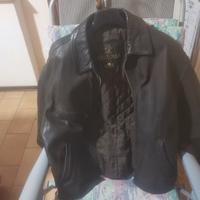giaccone pesante in pelle