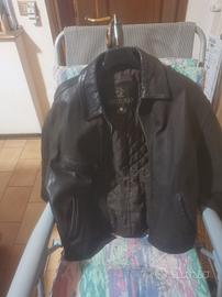 giaccone pesante in pelle
