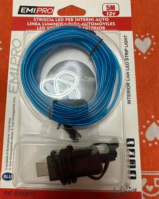 Striscia led per interni auto