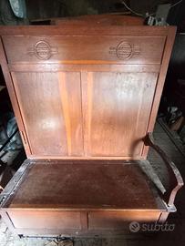 Cassapanca antica inizio 900