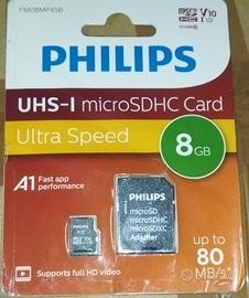 micro sd 8 gb.. PHILIPS 