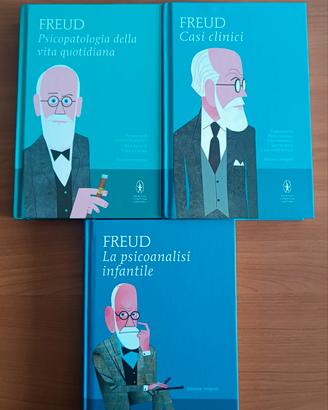 Lotto 3 libri di Sigmund Freud