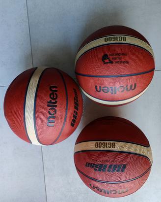 2 palloni da pallacanestro basket Molten BG1600