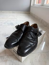 Moreschi pelle nera con fibia tg. 42