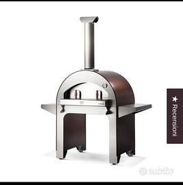 4 Pizze forno a legna  Alfa Forni FX4PIZ -LRAM