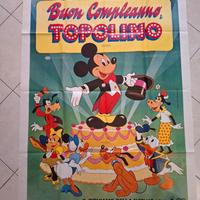 Manifesto cinematografico vintage Disney