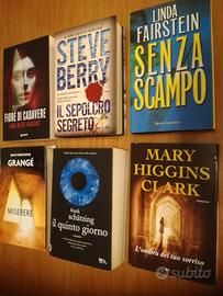 6 THRILLER per gli APPASSIONATI del GENERE