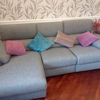 divano Poltronesofà con sceslong e pouf