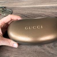 Custodia rigida per occhiali da sole Gucci