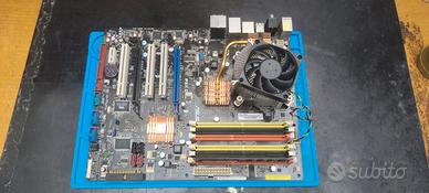 Scheda Madre ASUS P5KC + CPU Xeon 5450 + 4Gb DDR3