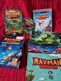 videogioco vintage Rayman Origins ps3