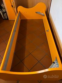 Letto singolo con due reti