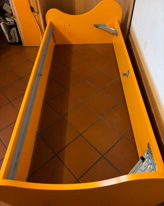 Letto singolo con due reti