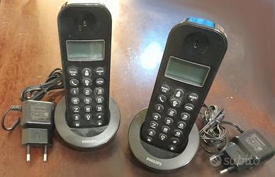 Coppia di telefoni cordless philips