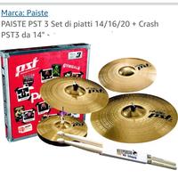 Set di piatti Paiste Pst 3 