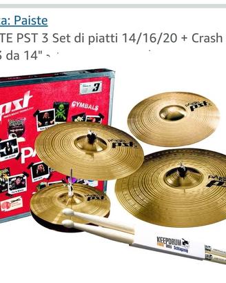 Set di piatti Paiste Pst 3 