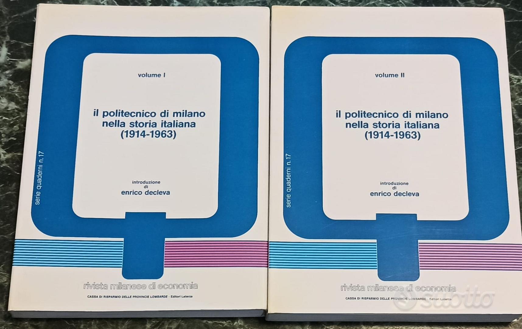 Il Politecnico di Milano nella storia italiana - Libri e Riviste In ...