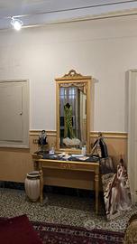 Consolle classica in foglia oro