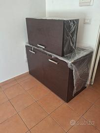 Mobile arredo pavimento + mobile vasitas compreso 